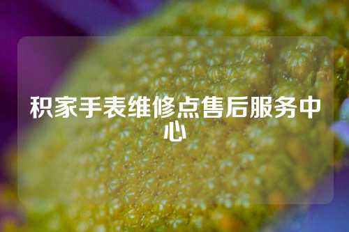 积家手表维修点售后服务中心