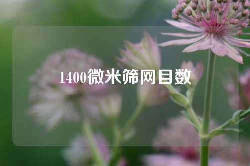 1400微米筛网目数